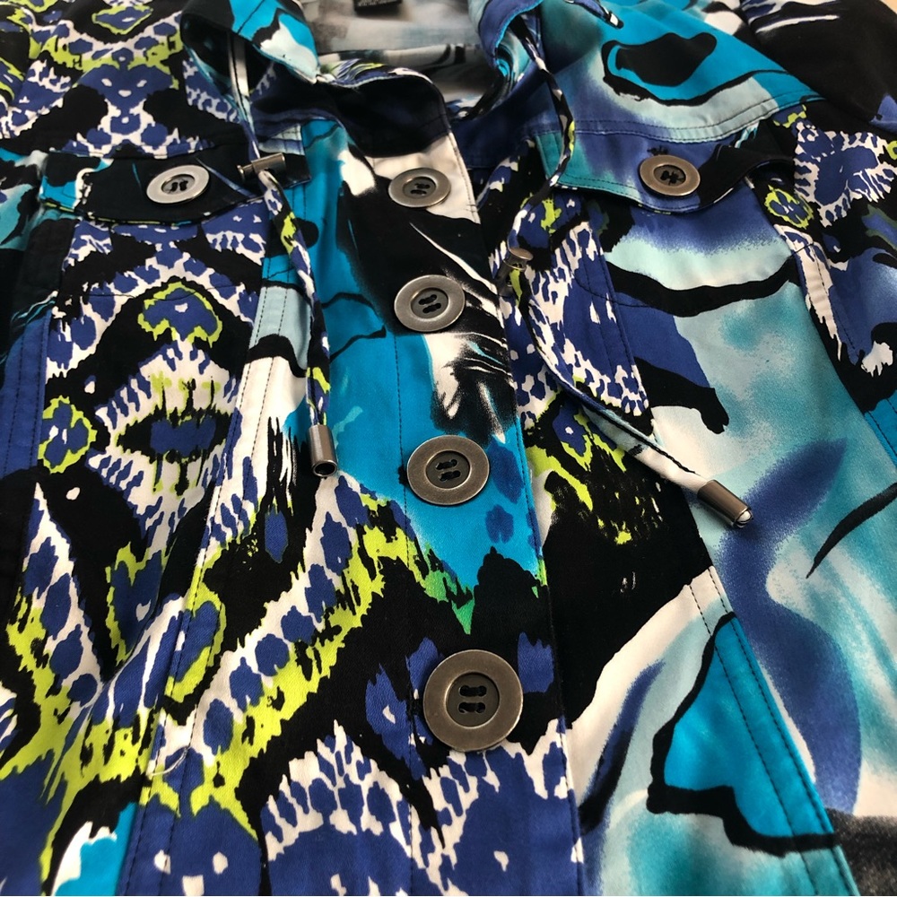 Berek blue print jacket- size S - Picture 3 of 7